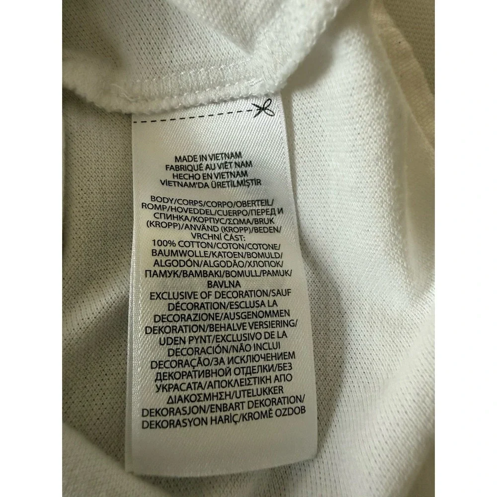 Polo Ralph Lauren Featherweight Mesh Shirt White Button Down Men's L Cotton